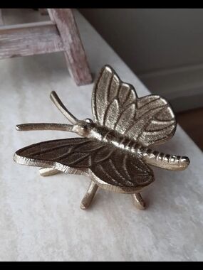 Gold Butterfly Decoration